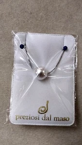 Collana in argento 925 con perla bianca cod.4511 - Foto 1 di 1