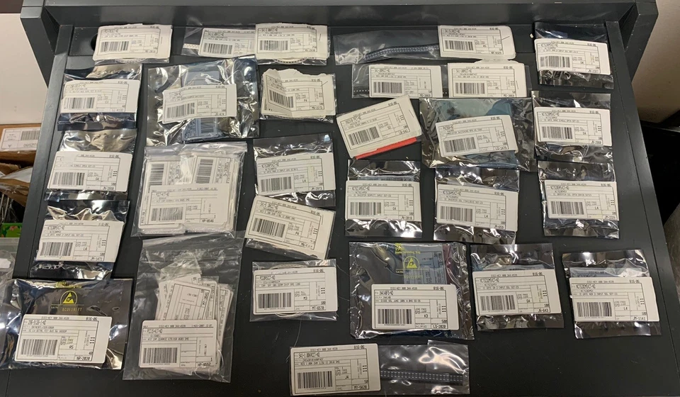 Digikey Bundle Resistors/ NAND/Transitors/IC Gates Read Description - Image 1 of 4