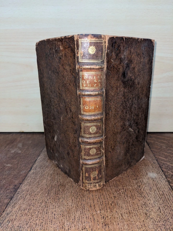 old book-Regnault - The ancient origin of new physics...T 1 - 1734 - Image 1 of 4