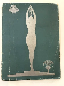 1919 Theatre Program "Aphrodite Century Theatre" w/ Beautiful "Carl Link" Art * - Picture 1 of 18