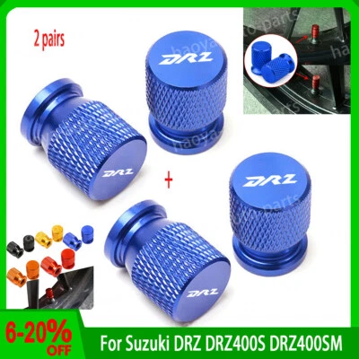2PCS-For Suzuki DRZ DRZ400S DRZ400SM Motorcycle tire valve cover New Accessories - Image 1 of 4