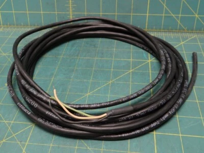 Carol Portable Cord, Number of Conductors 3, 18 AWG, SJOOW, 19 ft, Black - Image 1 of 2