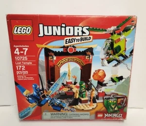 Lego 10725 Juniors Damaged Box Ninjago Lost Temple - sealed bags, open box - Picture 1 of 2