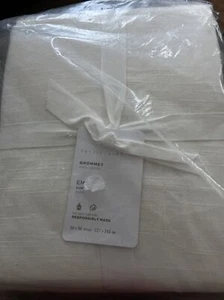 Pottery Barn Emery Drape Rideau Grommet Fair Trade Certified 50 X 96 Inches NEW - Picture 1 of 3