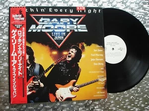 Gary Moore ~ Rockin' Every Night - Live In Japan ~ PROMO LP  Virgin VIL-6039 - Picture 1 of 16