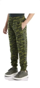 Carhartt Boys Fleece Camo Logo Sweatpants Joggers Size M New - Picture 1 of 6