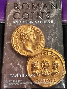 Roman Coins and Their Values AD 96-AD 235 Nerva-Severan dynasty Volume II Sear - Picture 1 of 1