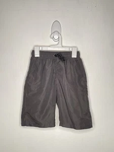 Street Rules Woven Shorts Boys Size Small 8 Gray Drawstring Elastic Waist Active - Picture 1 of 4