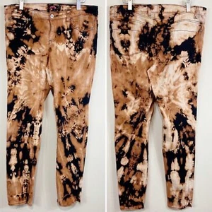 Custom Bleached Jeans Sz 30 - Picture 1 of 7
