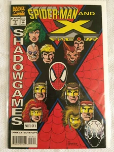 Spider-Man y X-Factor: Shadowgames #3 1994 en estado bastante bueno+/casi nuevo Marvel Comics Group - Imagen 1 de 1