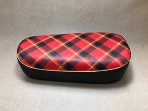 Honda Monkey Z50 M Z50M Gold Tartan Motorcycle Seat Classic Reproduction New. - Picture 1 of 12