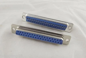 10x D-SUB 37 Pin DB37 Female Jack Solder Type Straight Adapter Connector 2 Rows - Picture 1 of 6
