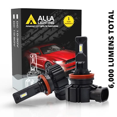 LED C-HR Brightest Fog Light Bulb,H10,H11,H8,9006,5202,2504 White,Golden Yellow - Image 1 of 4