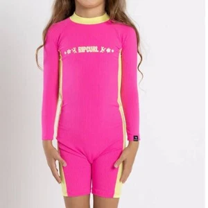 Rip Curl Toddlers' Sunkiss UPF Long Sleeve Springsuit Size 3-4 - Picture 1 of 8