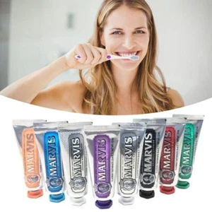 Dentifricio Marvis Smokers Whitening Mint con xilitolo, nuovo e autentico` - Bild 1 von 24
