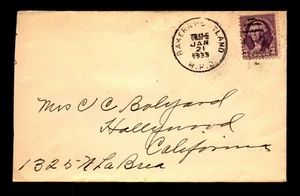 1938 Baker & Portland RPO Cover - L18610 - Picture 1 of 2
