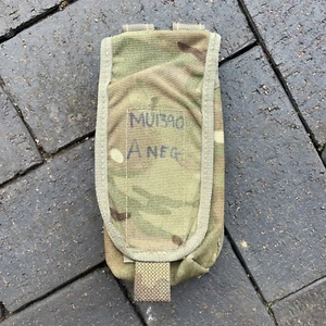 British Army MTP Osprey MkIV SA80 Two Mag Ammo Pouch GRADE 2 - Picture 1 of 3