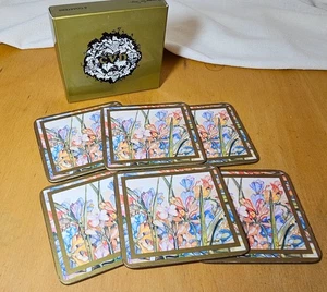 Christopher Vine Design “Freesia” Coasters – Set of 6 – Made in Australia - Picture 1 of 4