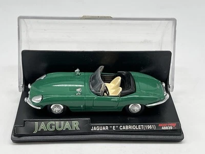 1961 Jaguar E Cabriolet 1/43 Scale - New Ray #48839 in Case - Image 1 of 4