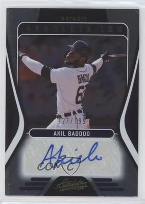 2022 Panini Absolute Absolute Ink /199 Akil Baddoo #AI-AB Auto - Image 1 of 2