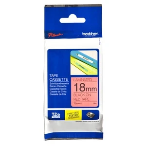 Ruban Laminé pour Etiqueteuses Brother TZE441 18mm - Afbeelding 1 van 2