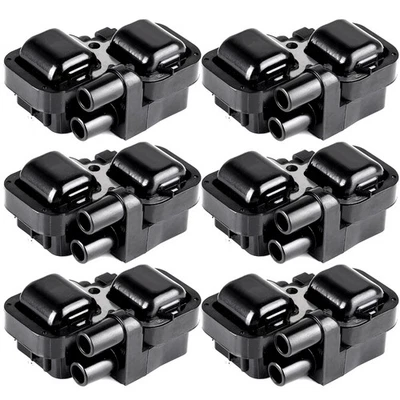 For 2001-2005 Mercedes-Benz C240 2.6L 2001-2005 C320 3.2L Ignition Coils 6pcs - Image 1 of 4