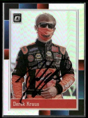 Signed 2021 Donruss #78 Derek Kraus Optic Holo - IP Auto - Image 1 of 2