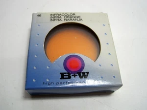 B+W 46mm 099 Infrared Glass Filter Infracolor Orange - Picture 1 of 2