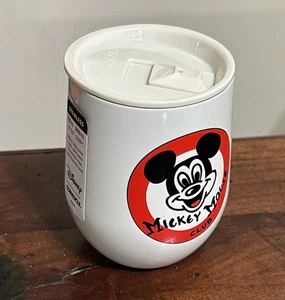 2023 Disney Mickey Mouse Club 12 Oz. Stielloser Weinbecher Korkenzapfen NEU DEFEKT - Bild 1 von 5