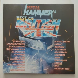 Various ‎/ Metal Hammer's Best Of British Steel UK 1989 Metal LP Vinyl - Picture 1 of 7