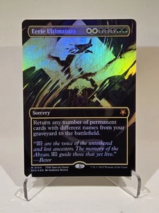 Magic The Gathering Eerie Ultimatum (Borderless) - Special Guests (SPG) Foil - Picture 1 of 3