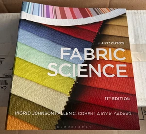 Fabric Science 11th edition J.J. Pizzulto’s Spiral Bound Book - Bild 1 von 3