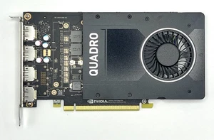 Dell Nvidia Quadro P2200 5GB GDDR5X Full Height Video Graphics Card 1y Warranty - Picture 1 of 3