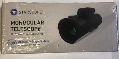 Starscope Monocular Telescope 10x Magnification With Anti-Reflective Lens & Adju - Image 1 of 4