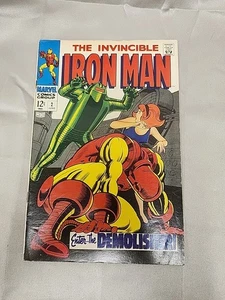 Iron Man #2 (1968) ¡Marvel Edad de Plata! Demolidor! ¡Llave en buen estado+! - Imagen 1 de 16