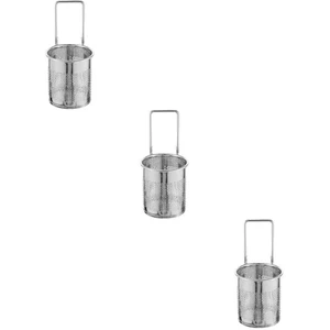  3 Stück Sieb mit Griff für Kochtopf Siebkorb heiß - Bild 1 von 12