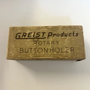 Bottoniera rotante vintage prodotti per cucire greist - Foto 1 di 5