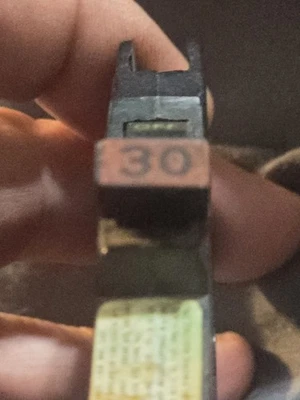 Federal Pacific Stab Lok  Single Pole 30amp Breaker - Image 1 of 4