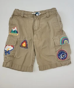 Boys Mini Boden Campfire Shorts size 4 cargo pull on - Picture 1 of 5