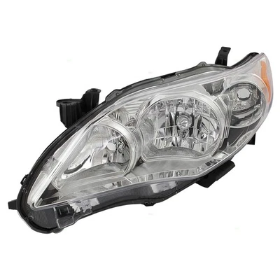 Fits 2011-2013 Corolla Headlight w/ Chrome Housing Left 8117012F10 TO2518131 Foto 1 de 3