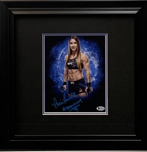 TECIA TORRES PENNINGTON SIGNIERTES & GERAHMTES 8 X 10 FOTO. BECKETT COA UFC TINY TORNADO - Bild 1 von 1
