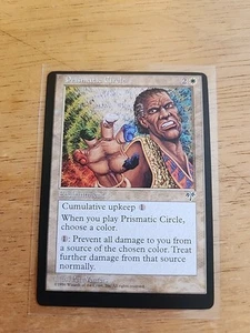 Prismatic Circle - Mirage - Error Card - Miscut - MTG Magic - Picture 1 of 1