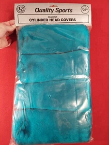 Cubiertas de cabeza de palo de golf con cilindro de piel deportivo de lujo de calidad azul NUEVO - Imagen 1 de 6