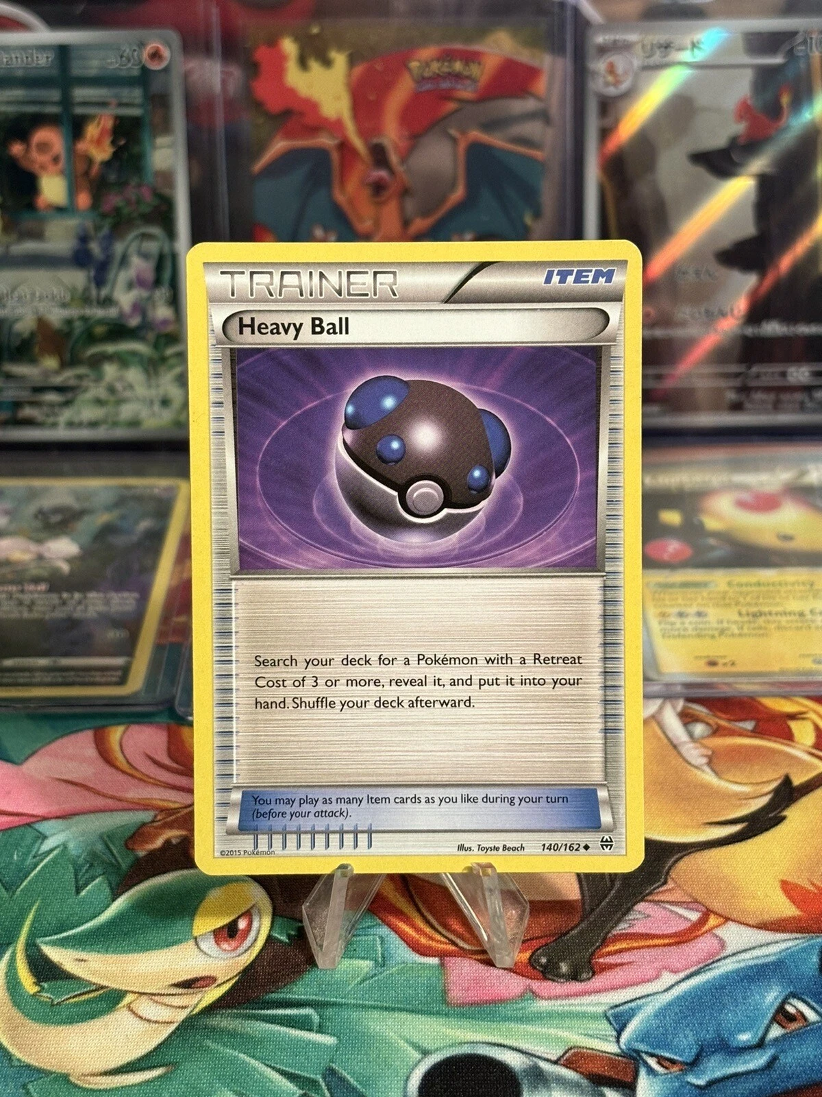 Pokemon Card Heavy Ball Breakthrough Uncommon 140/162 LP