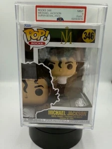 Funko PSA Graded Mint-9 2023 versione Super Bowl "Michael Jackson" scatola numero 346 - Foto 1 di 7