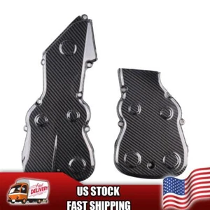 DS 2007-2013 Ducati 848, 1098, 1198 Cam Belt Covers - 100% Carbon Fiber - Picture 1 of 6