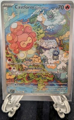CASTFORM SUNNY FORM 195/191 SURGING SPARKS POKEMON - Image 1 of 4