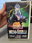 Godzilla X Mechagodzilla Japanese  Movie Vhs Japan  Rare Oop
