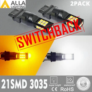 LED 2-Color Front Turn Signal Bulbs Pair Set for 01-11 Ford Ranger Pickup Truck - Picture 1 of 11