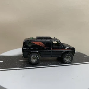 1977 Hot Wheels Real Riders Baja Breaker A-Team Van Black/Red w/Grey GY-RR VTG - Picture 1 of 14